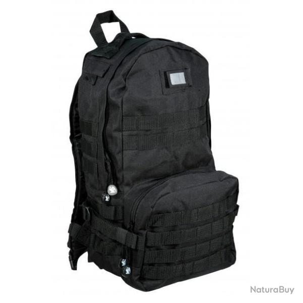 Sac � dos 20L noir police gendarmerie s�curit� passants Molle