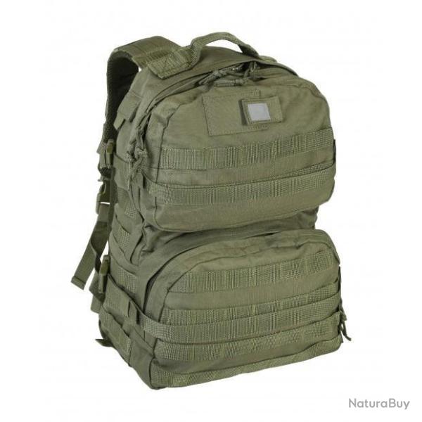 Sac � dos militaire 30L avec passants molle vert arm�e kaki