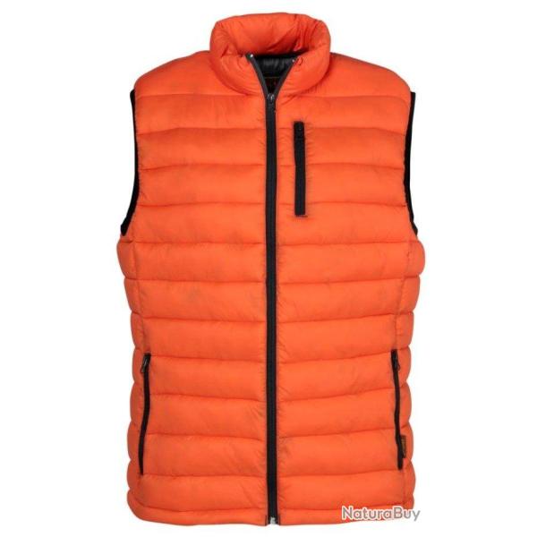 Gilet matelass� Trekking orange PERCUSSION