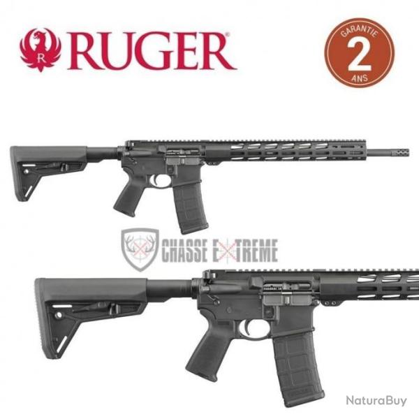 Carabine RUGER AR-556 MPR 46cm cal 5,56 Nato Noire