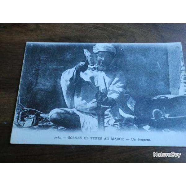 CP  PAYS MAROC  UN FORGERON