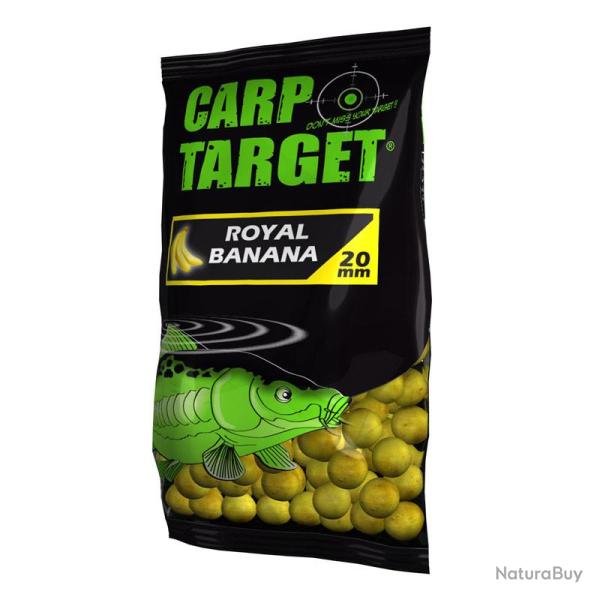 Bouillettes 20mm Carp Target 800g Royal Banana