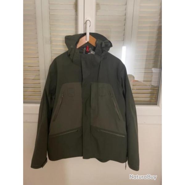 Veste de chasse verte solognac 100 ( imperm�able et r�sistante) XL