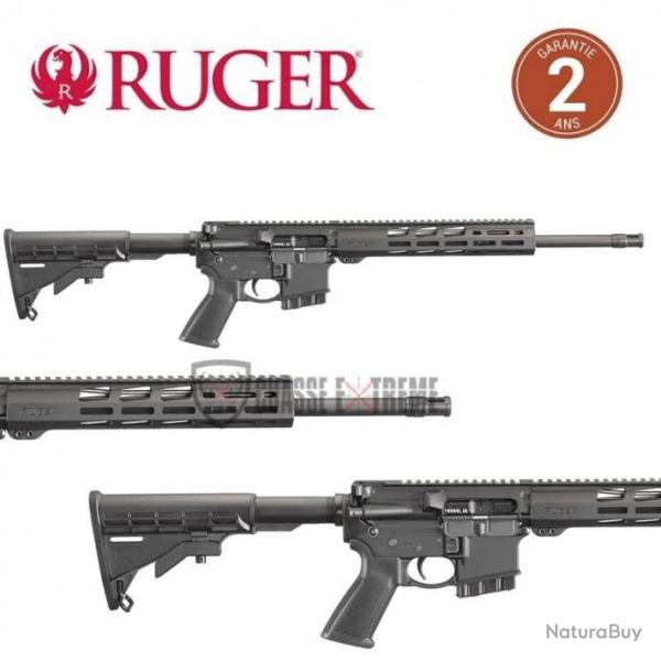 Carabine RUGER AR-556 MPR Noire 41cm cal 223 Rem-M-Lok