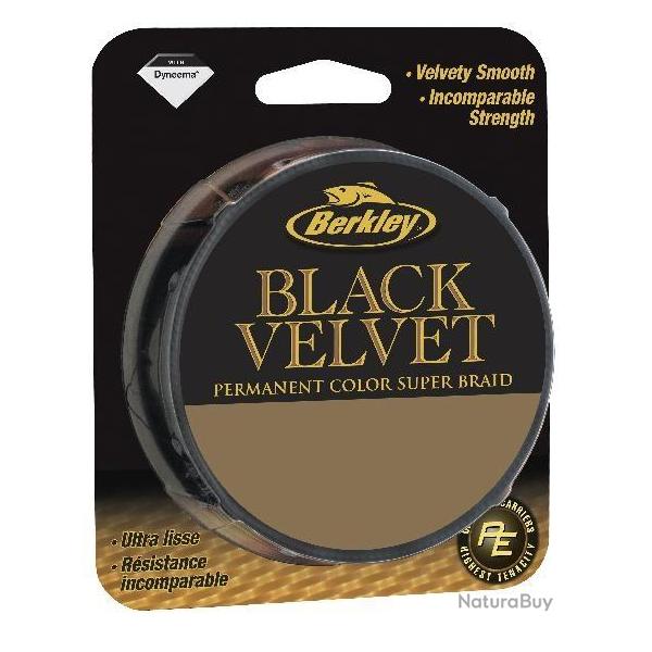 TRESSE BLACK VELVET BERKLEY 110M NPC 0.12mm / 13.4kg