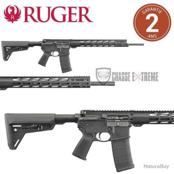 Carabine RUGER AR-556 MPR Noire 46cm cal 223 Rem