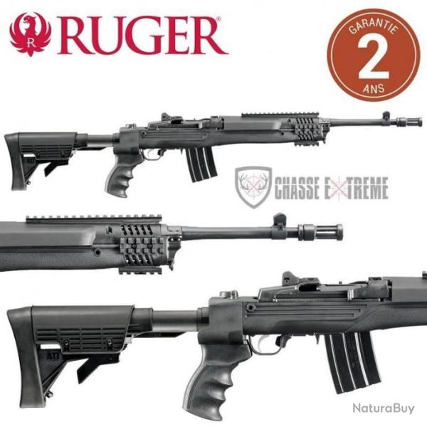 Carabine RUGER MINI-14 Tactical avec Cache Flamme Cal 223 Rem