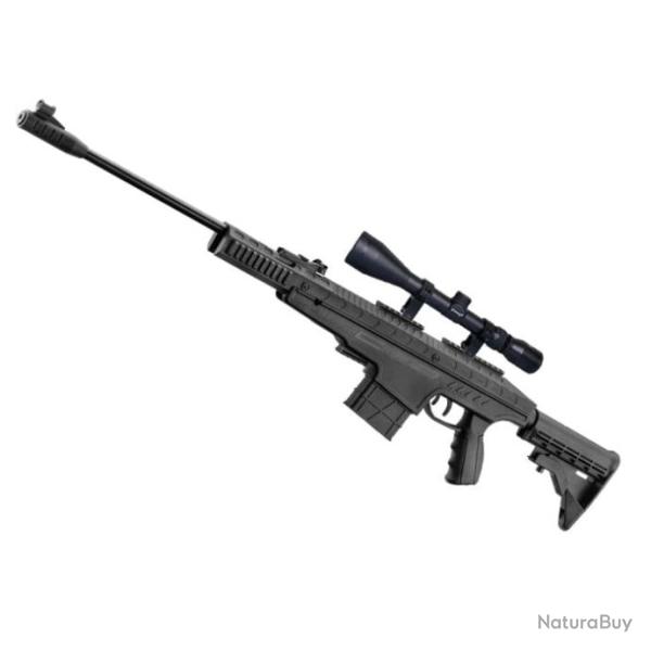 Carabine � plomb Bo Manufacture Tactique Pendleton - Piston ressort - 4.5 mm / 10 Joules / Pack Opti