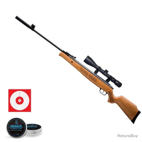 Carabine � plomb Artemis GR1600W 40 joules - Cal. 4.5 mm - 4.5 mm / Pack Tir