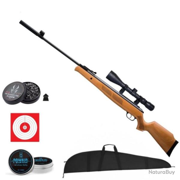 Carabine � plomb Artemis GR1600W 40 joules - Cal. 4.5 mm - 4.5 mm / Pack Premium