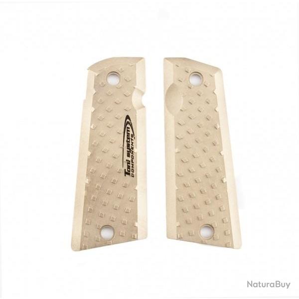 PLAQUETTES TONI SYSTEM 1911VIBRAM LAITON MASSIF