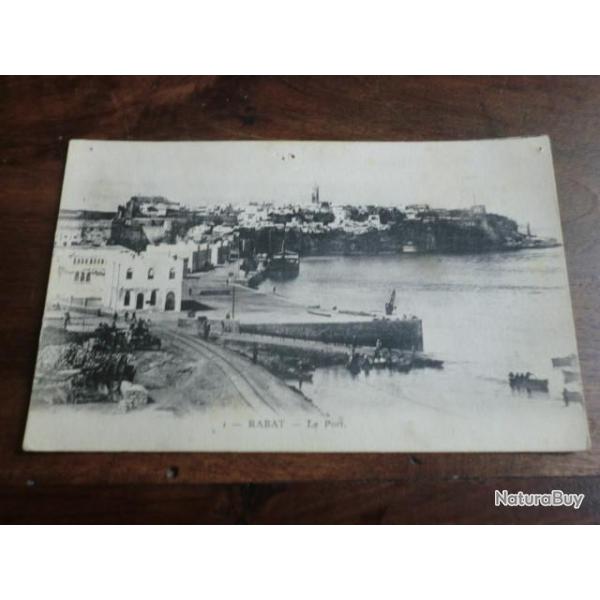 CP  PAYS MAROC  RABAT LE PORT