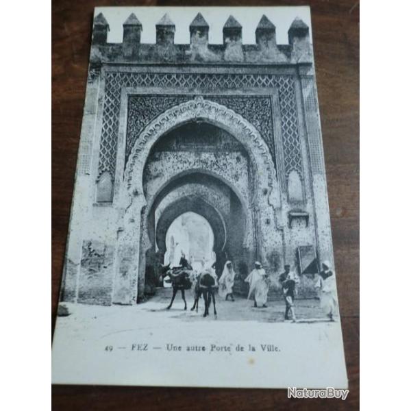 CP  PAYS MAROC  FEZ PORTE DE LA VILLE