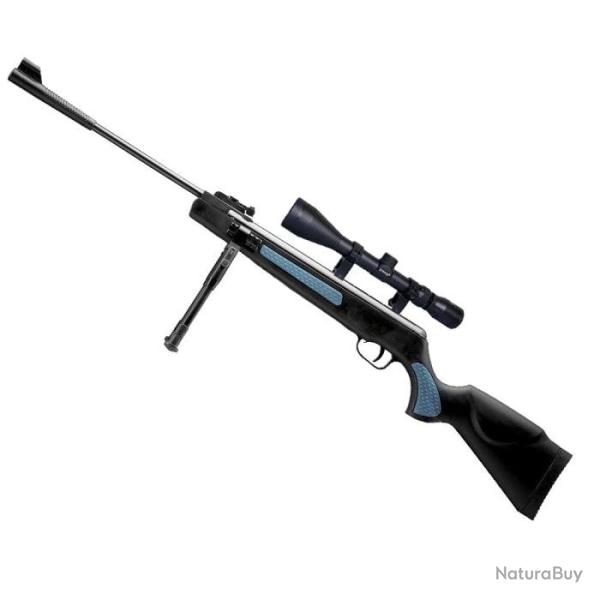 Carabine Artemis Snowpeak SR1400F noir/gris - Cal. 4.5 mm 4.5 mm / Ca - 4.5 mm / Pack Optique / 45 c