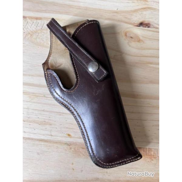 holster cuir 45 et 38