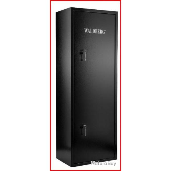 COFFRE FIRST 10 ARMES A 2 CLEFS ET 2 SERRURES - WALDBERG