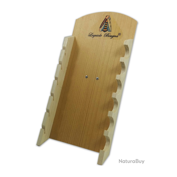 Pr�sentoir pour 6 Couteaux - Chevalet bois