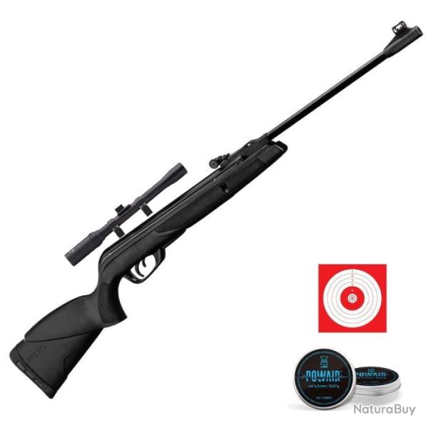 Carabine � plomb Gamo Black Shadow synth�tique - Cal. 4.5 - 4.5 mm / Pack First