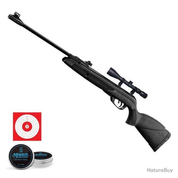 Carabine � plomb Gamo Black Shadow synth�tique - Cal. 4.5 - 4.5 mm / Pack Tir