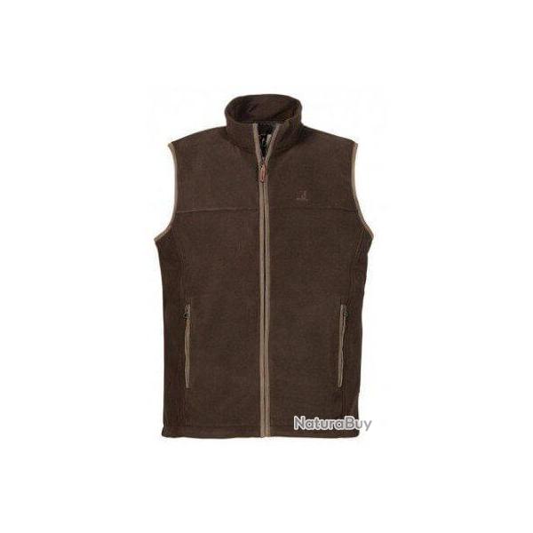 Gilet polaire Scotland marron PERCUSSION