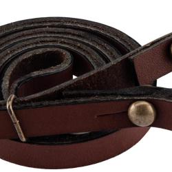 Sautoirs en cuir pour corne-Cuir cro&ucirc;te