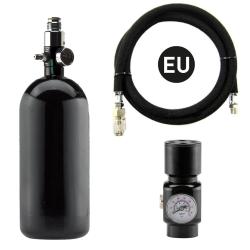 Pack complet EU bouteille 0,8L + preset + r&eacute;gulateur HPA + ligne renforc&eacute;e