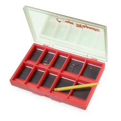 Boite &agrave; Hame&ccedil;ons Magn&eacute;tique (10 cases) Stonfo