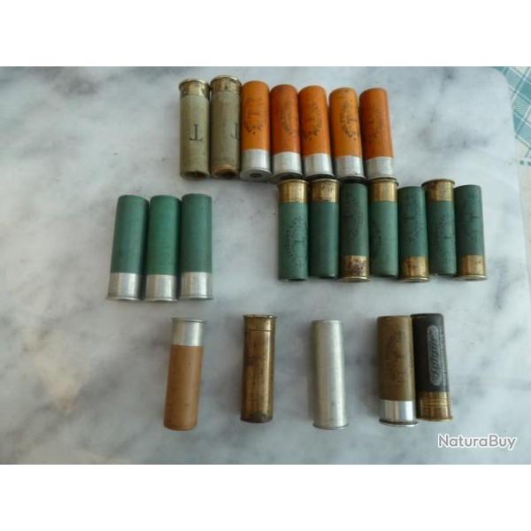 cartouches lisses cal : 16 de collection