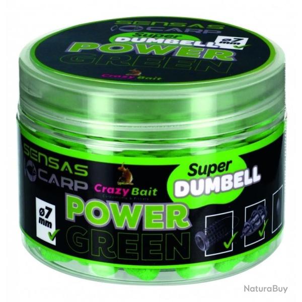 SUPER DUMBELL 7MM  80GR NPC Power green