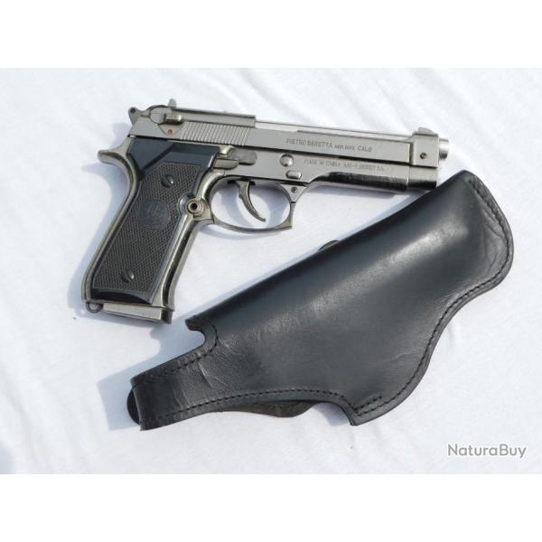 BEL ETUI HOLSTER CUIR - BERETTA 92  --   � voir .........