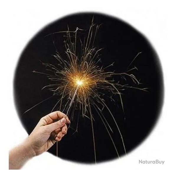 LOT DE 2 SACHETS DE 10 CIERGES MAGIQUES 18 CM CARAT EN SACHET SOIT 20 CIERGES