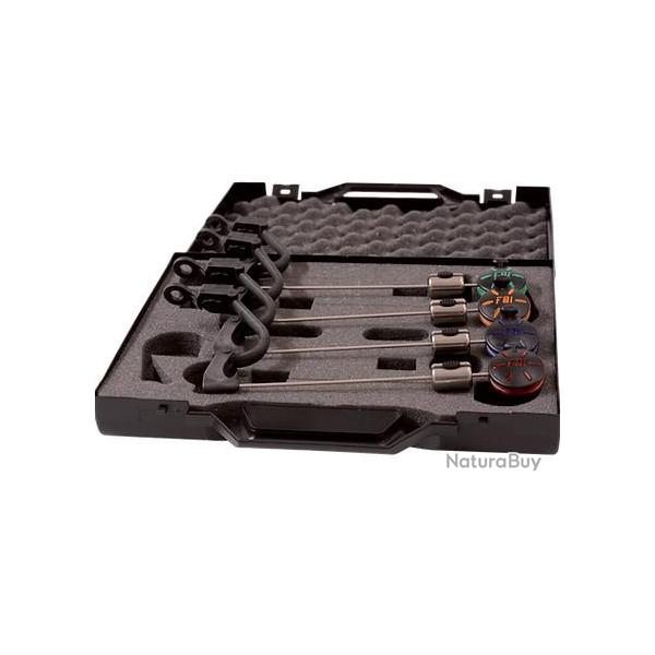 Coffret 4 Balanciers FBI Rouge, Orange, Bleu, Vert Fun Fishing