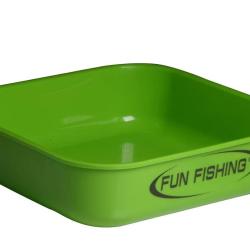 Boite &agrave; Esches Couvercle Perc&eacute; 1/2 L Sans S&eacute;parateur Fun Fishing