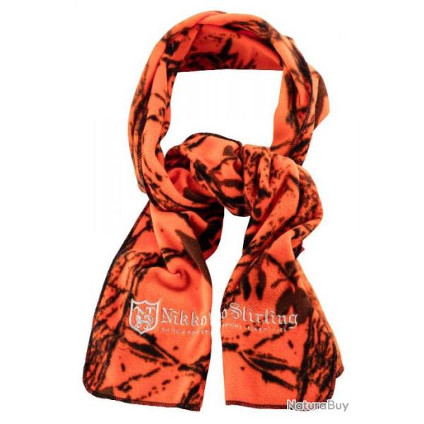 Echarpe Blaze Camo Orange Nikko Stirling