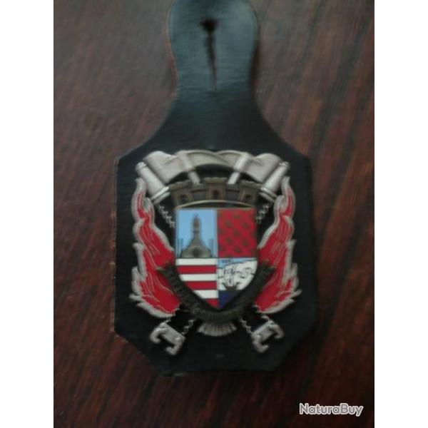 INSIGNE SAPEURS POMPIERS  DEGUIDEL  AMC 93