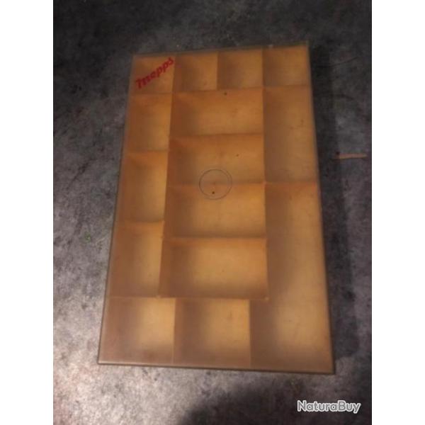 1 bo�te Mepps de rangement de cuill�res . P�che ancien occasion