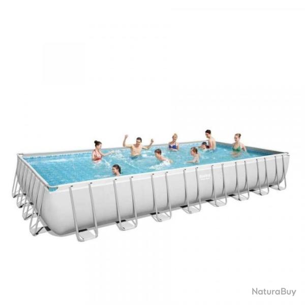 Piscine hors sol rectangulaire 956 x 466 x 132 cm - Livraison gratuite et rapide