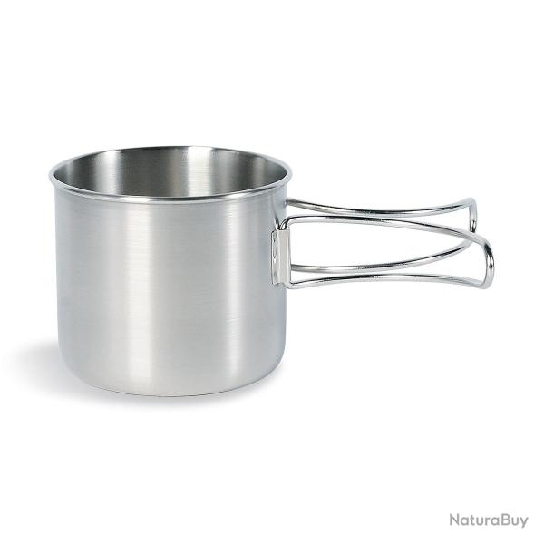 HANDLE MUG - Tasse gradue avec poigne pliante Tatonka - 500ml - Acier inox