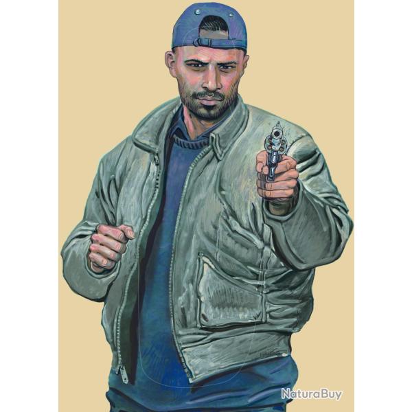 Cible pj liege n�23 88,5x63,5 - papier - L'unit�