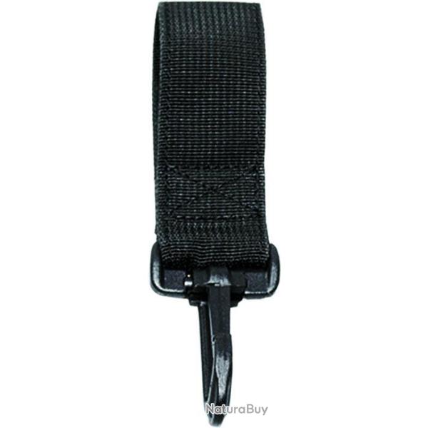 Porte mousqueton - Nylon noir