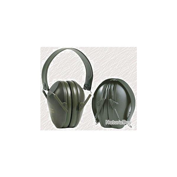 Casque peltor anti bruit Vert militaire avec serre-t�te pliable