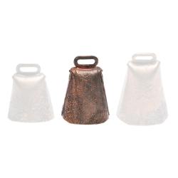 Sonnaillon en m&eacute;tal laitonn&eacute; Januel - n&deg;1 / 45