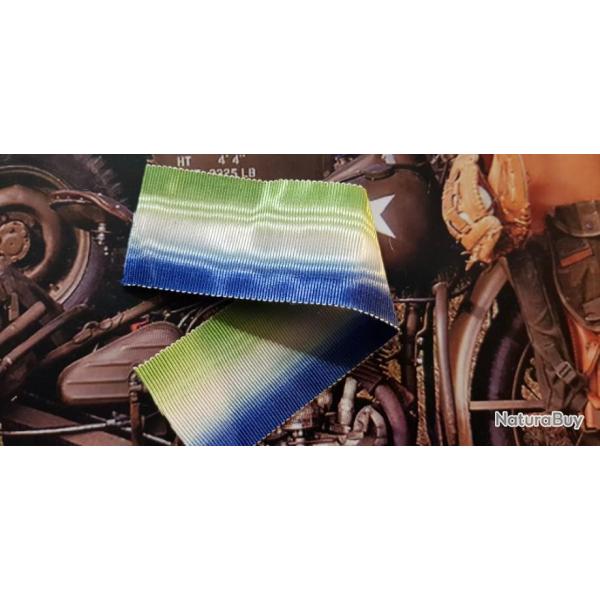 Ruban m�daille Atlantic Star Arm�e Britannique  WW2-1939-1935 ( 13.5 cm ) 4a.