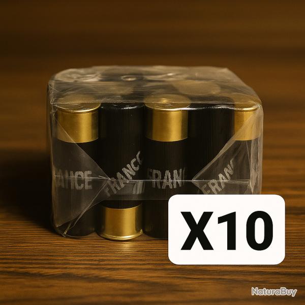 Cartouches Mary Arm Dragonne Chevrotine 4/0 - Cal.12 36gr BJ x10 boites - PROMOTION