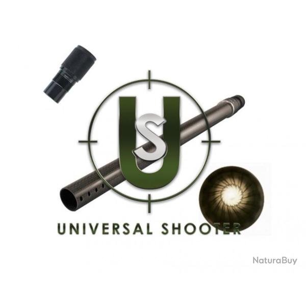 Canon Hammerhead Carbone avec embase cocker .686 15"