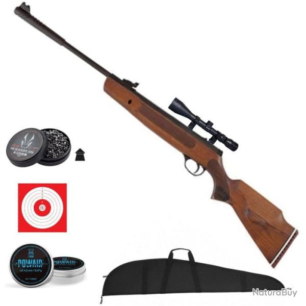 Carabine � plomb Hatsan Striker 1000x Bois - Cal. 4.5 - 4.5 mm / Pack Premium