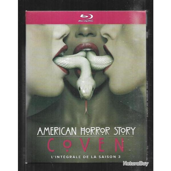 american horror story coven  l'intgrale de la  saison 3 blu-ray