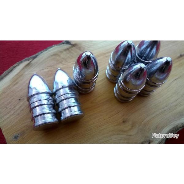 PROMO 100 Balles 11MM GRAS Cal .452 , 11,48 mm base retreint 11,25 mm poids 22,5 g