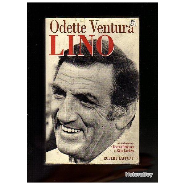 Lino par odette ventura  , cin�ma fran�ais . acteur .