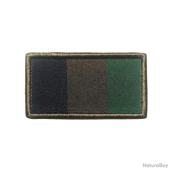 Patch France rectangle Vert OD